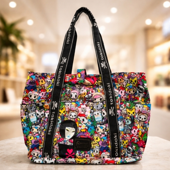 Tokidoki Mesuca Multi-Pocket Travel Tote Carry-on Bag NWT - Picture 9 of 9
